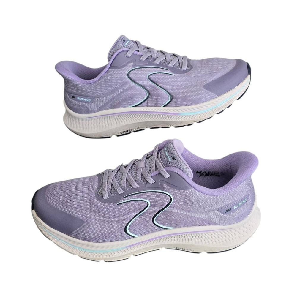 Skechers Go Run Consistent 2.0 Slip Ins Shoes Womens Size 9 Lavender Sneakers